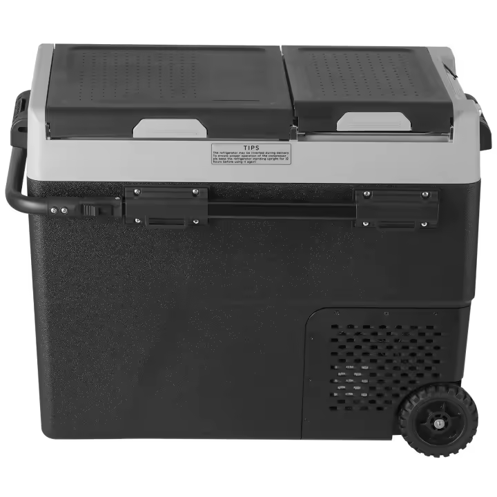 Congelador refrigerador portátil para automóvil SucceBuy. Zona dual de 58 litros. Compresor para el hogar del coche - 1