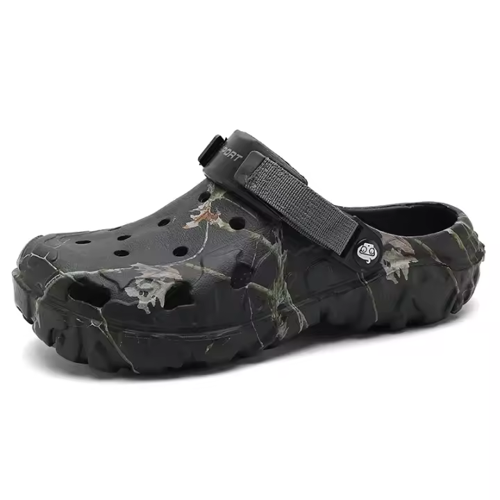 Sandalias planas zapatos de los hombres 2025 zapatillas de los hombres sandalias de plataforma de jardín hombre sandalias de verano masculino zapatillas de deporte al aire libre chanclas hogar zuecos - 1