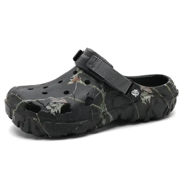 Sandalias planas zapatos de los hombres 2025 zapatillas de los hombres sandalias de plataforma de jardín hombre sandalias de verano masculino zapatillas de deporte al aire libre chanclas hogar zuecos - 1