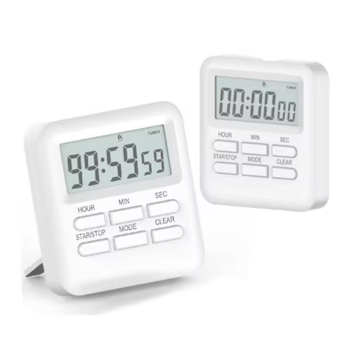 Temporizador Digital de Cuenta regresiva magnético, alarma fuerte, temporizador de cocina, pantalla LCD, temporizador de aula para estudio, cocina, Etc. - 1