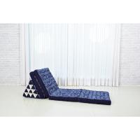 Cómodo Colchón De Suelo con Cojín De Lectura, Futón Japonés, Cama Plegable O Esterilla De Masaje Tailandés, 170 x 53 cm, Azul Claro - details 51