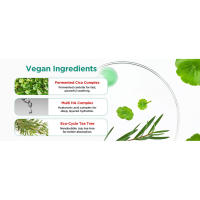 TOCOBO Cica Calming Cream Crema hidratante calmante vegana coreana con cica, ácido hialurónico y árbol de té: ligera y no pegajosa - details 7
