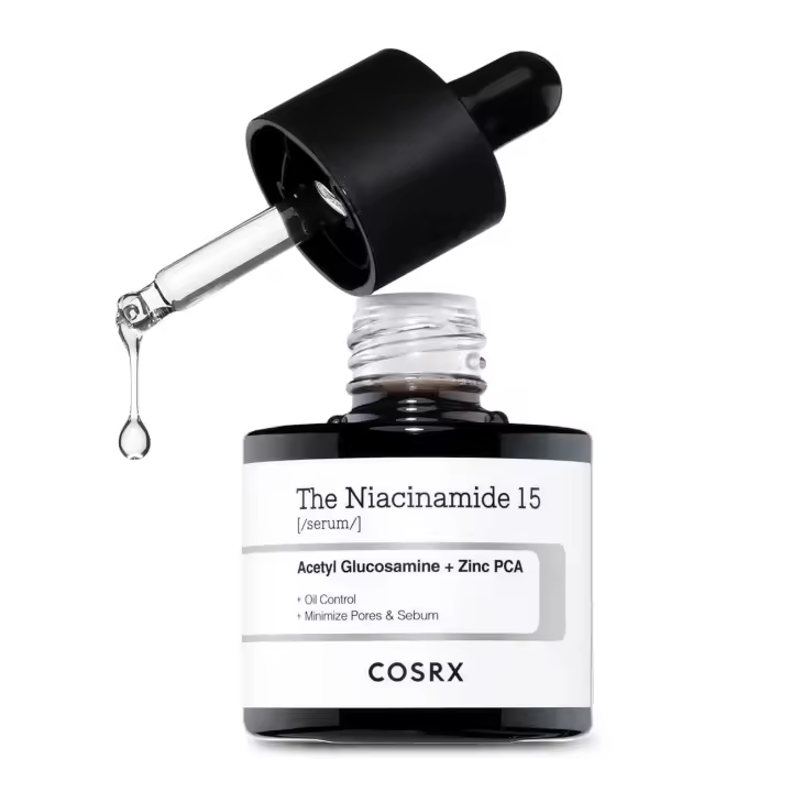 COSRX 15% Niacinamida Suero facial, 0.67 fl oz, Suero minimizador de poros para rostro, tono uniforme, cuidado de la piel coreano - 1