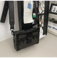 Versión coreana personalizada de estilo extranjero bolso de caja de cómic bidimensional bandolera de hombro calle unisex coreano de moda versátil - details 37