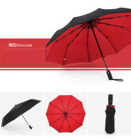 Paraguas inverso completamente automático, paraguas Manual de regalo reflectante para vehículo de negocios plegable grande a prueba de viento para hombres y mujeres - details 30