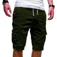 Verano nuevo hombre Casual Multi-Bolsillo hombre quinto pantalon hombre - details 1