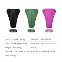 Jaula de Chasteté de Silicona Ajustable Juguete Sexual para Hombres para Retardar la Ejaculación - details 11