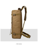 Mochila táctica militar para exteriores para hombre, bolsa de Camping, montañismo, senderismo, viaje, Molle 3P, 60L, 50L - details 13