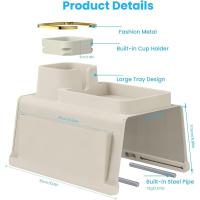 Soporte de Taza de Sofá de Silicona Bandeja Organizadora Anti-Derrames para Remoto, Snacks, Teléfono Móvil Accesorios de Electrónica - details 3