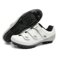 Zapatillas de ciclismo para hombre, calzado para bicicleta de montaña, Compatible con el sistema SPD, calas de Pedal para montar en exteriores e interiores - details 4