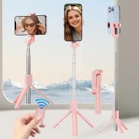 1pc Palo selfie universal ajustable con conectividad inalámbrica, trípode de material ABS para smartphones, compatible con varios modelos para selfies, fotografía callejera y transmisión en vivo. - details 7