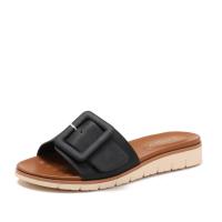 Sandalia con hebilla y zapatillas para mujer, nuevo estilo de ropa para exteriores, vacaciones étnicas, una pieza con zapatillas geniales para el verano - details 1