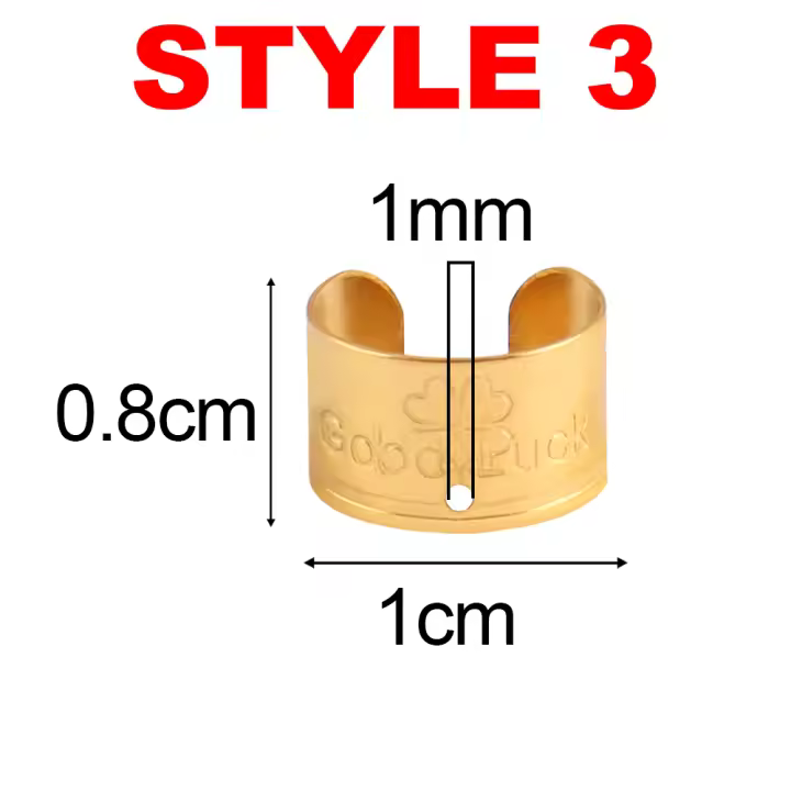 10 piezas pendientes bricolaje acero inoxidable para bisuteria sin pinzas perforadas pendientes envueltos en cartílagos orejas cubiertas de cartílagos joyería accesorios pendientes manualidades - 1