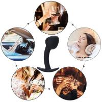 Leten Masaje Prostatico Inserción Falsa Unisex para Estimulación Vital Silicona Anal y Butt Plug - details 2