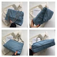 Bolso Vaquero De Mujer, Bolso De Hombro Azul, Maletín, Bandolera, Gran Capacidad, Bolso De Calle - details 7