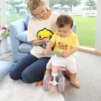 Bicicleta sin pedales para niños a partir de 1 año de equilibrio, juguetes para bebés de 1 año, bicicleta para bebés con 4 ruedas para bebés de 10 a 24 meses, primera bicicleta para niños y niñas como regalo - details 5