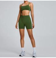 El tren de yoga sin costuras de cintura alta resalta sus sillas Secado rápido para material de nailon primavera/verano - details 4