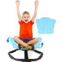 silla oscilante para sentarse y girar, juguetes de equilibrio sensorial, sillas para autismo y TDAH, equipo de juego para - details 7