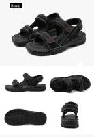 Sandalias deportivas para hombre, correas ajustables, sandalias de senderismo para interiores y exteriores, sandalias informales con punta abierta para caminar, zapatos de agua para playa de verano - details 17