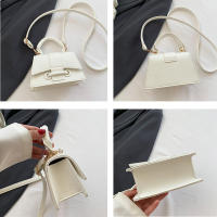 Mini bolso de hombro cruzado de cuero PU vintage para mujer - details 25