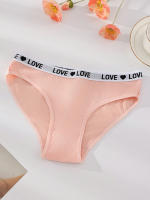 7 unids/set de bragas de algodón para mujer, calzoncillos suaves sexis, bragas bonitas con letras para niñas, lencería elástica transpirable para mujer, XS-XL - details 11