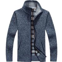 Suéteres de cuello alto para hombre, cárdigans informales, tops de otoño e invierno - details 4