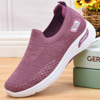 Zapatos de mujer nuevos zapatos de tela zapatos de mujer zapatos de madre calcetines casuales tejidos con mosca zapatos zapatillas de suela suave - details 9