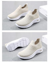 Cómodo casual con suelas suaves para mujer, calcetines de malla transpirable, zapatos deportivos ligeros de moda - details 23