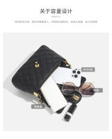 Bolso cuadrado pequeño de cadena de diamantes premium, bolso de mujer, nueva moda, bolso de mensajero de hombro versátil. - details 10