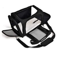 Bolso portátil para mascotas para la venta de mascotas, bolso de hombro, soporte de alambre de arce transpirable con fondo - details 1