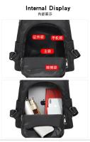 Mochila de tela Oxford para mujer, novedad de 2025, mochila de viento que combina con todo para estudiantes, mochila de viaje de gran capacidad de estilo coreano - details 12