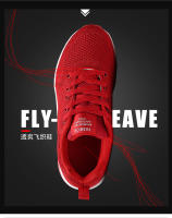 Zapatillas de correr con cámara de aire para hombre y mujer, zapatos informales a la moda, color rojo, para caminar al aire libre y gimnasio - details 3