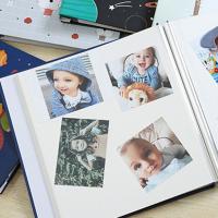 20 hojas/40 páginas película autoadhesiva álbum Diy 28x26cm película de alta capacidad cubierta DIY álbum de fotos hecho a mano INS - details 1
