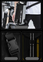 Bolsa de Pierna para Motocicleta Nueva Impermeable con Cinturón Magnético Reflectante Gran Capacidad Elástica Wearable Mochila Bolsa - details 13