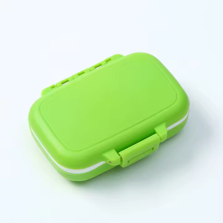 Mini puede desactivar una pequeña caja portátil lleva tres puntos, las cajas de caja selladas la humedad - 1