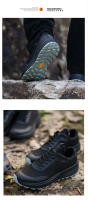 Zapatos de senderismo ultra-ligeros y antideslizantes Impermeables para hombres al aire libre - details 3