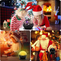 Night Light for Kids Dinosaur Room Decor for Boys LED Galaxy Projector Rotation Night Lamp Projector Sky Lights Christmas Gifts - details 12