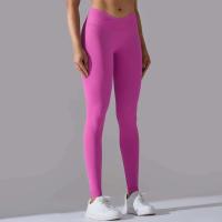 Pantalones de yoga sin costuras para mujer, monos deportivos de cintura alta para gimnasio cruzado, monos de entrenamiento para correr - details 16