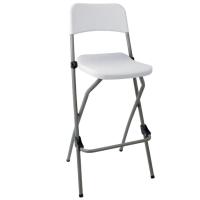 con asiento de plástico y marco de acero inoxidable, para la cocina. - details 0