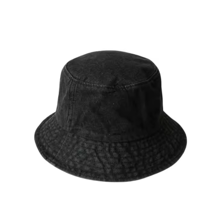 Gorra de pescador vaquera con protección solar informal, gorro de lavabo de estilo coreano, sombrero de cubo vaquero, sombrero para el sol, sombrero de ala grande Panamá para exteriores - 1