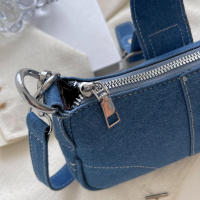 Bolso de Hombro Denim de Alta Calidad Bolso Messenger Retro para Mujeres - details 6