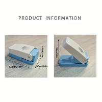 Perforadora de etiquetas para manualidades, perforadora de papel para proyectos creativos, cortes precisos, bricolaje, manualidades de papel para el hogar - details 3