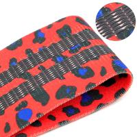 Bandas de resistencia con estampado de leopardo verde Para Fitness, conjunto de bandas Para levantamiento de cadera, Accesorios prácticos Para Yoga, Pilates, equipo de gimnasio en casa - details 4