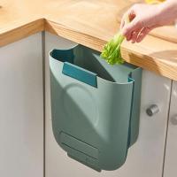 Cubo de basura plegable para cocina, Papelera para el hogar, papelera de papel, papelera de cocina, cubo de basura - details 1