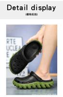Sandalias planas para hombre, zapatos de EVA, zapatillas de jardín con plataforma, sandalias de verano para hombre, nuevas zapatillas deportivas para hombre, chanclas para exteriores, zuecos para el hogar - details 8