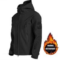 Chaqueta de Vellón Suave de Invierno-Otoño para Hombres A Prueba de Viento, Ligera, Ideal para Acampar, Senderismo, Escalada, Caza, Pesca - details 25