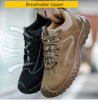 Zapatos de Trabajo de Acero Punta Segura Impermeables Para Hombres y Mujeres - details 6