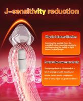 Leten Vibrador de Pluma Extensible Augmentador de Tamaño y Retardo para Hombres - details 0