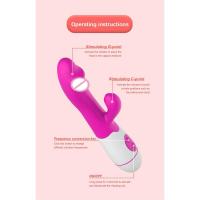 Vibrador de punto G Leten, doble vibración, silicona, USB, juguetes eróticos, tienda de masturbación, consolador 2 en 1, juguetes sexuales para mayores de 18 años. - details 8