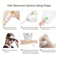 Dispositivo Profesional de Eliminación de Vello Láser IPL 500,000 Flashes, 5 Niveles, Sin Dolor, para Cuerpo de Mujer, Área Pubérica, Línea de Bikini - details 9